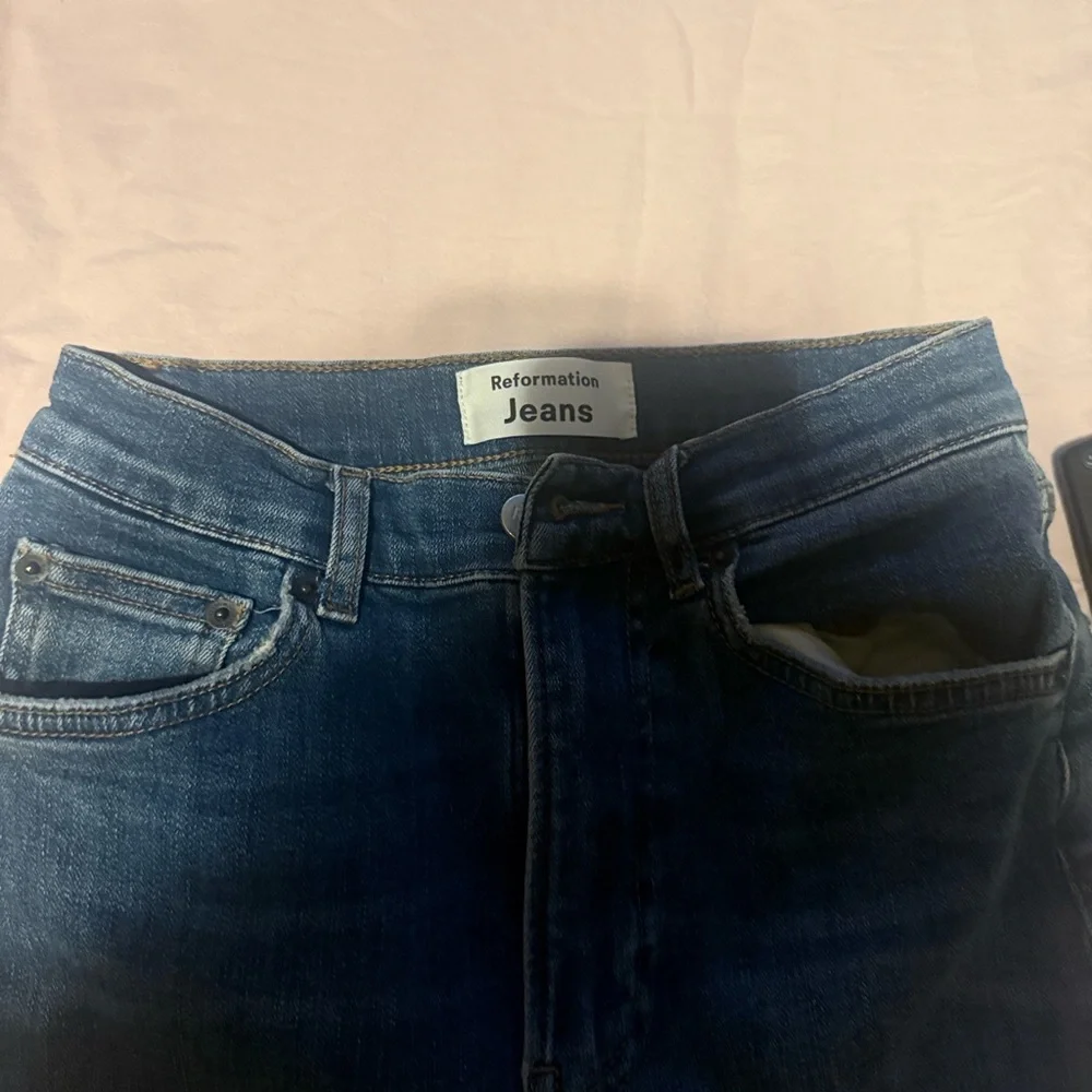 Women's Blue Jeans - Picture 3 of 3